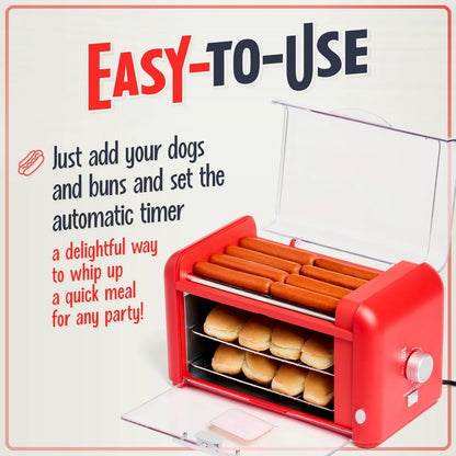 Horno Tostador Extra Grande 8 Perros Calientes Acero Inoxidable Oscar Mayer