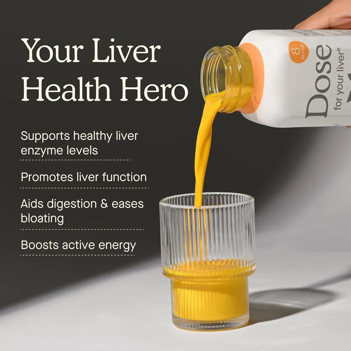 Suplemento Hepatico Cardo Mariano Curcuma Diente De Leon Jengibre Naranja 3 Botellas 16 Oz