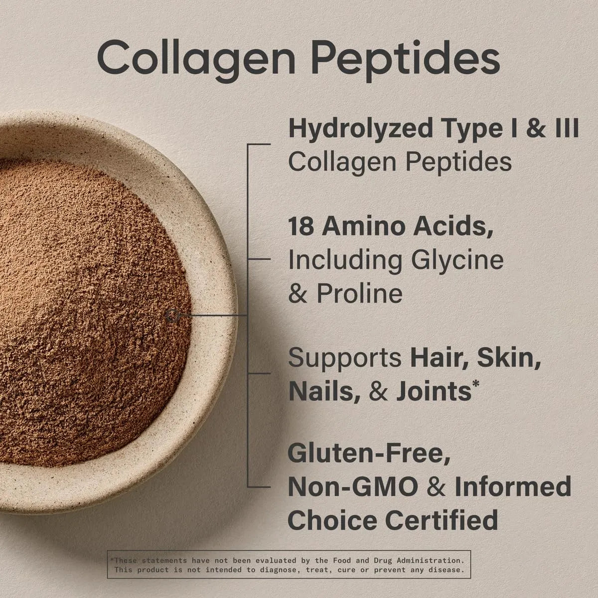 Proteina En Polvo Colageno Hidrolizado Tipo 1 Y 3 Para Piel Uñas Y Articulaciones
