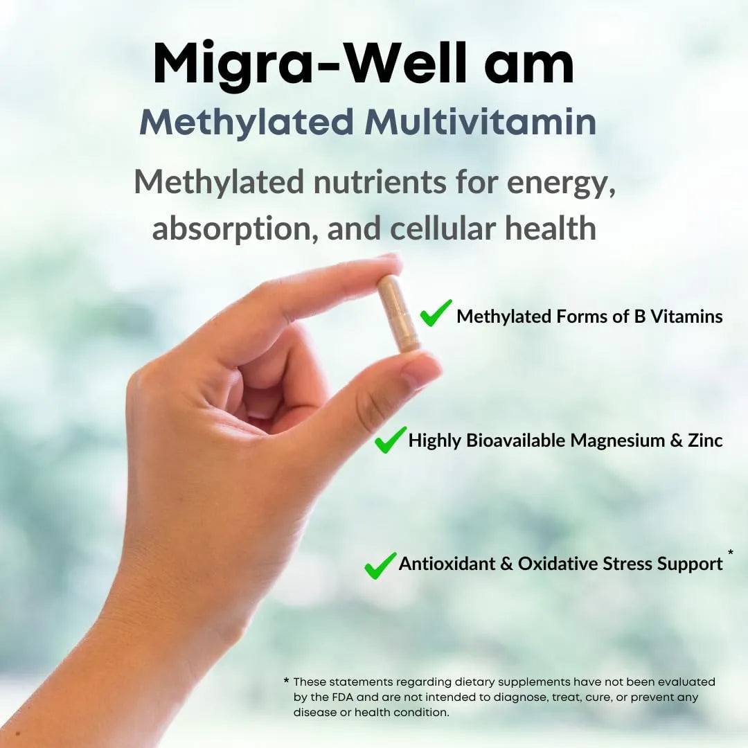 Multivitaminico Energizante Metilado Con Minerales Biodisponibles 60 Capsulas