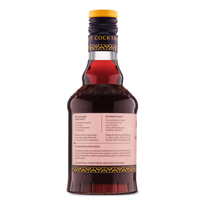 Sirope Natural De Fresa Del Pacifico 360 Ml Sabor Delicioso Importado