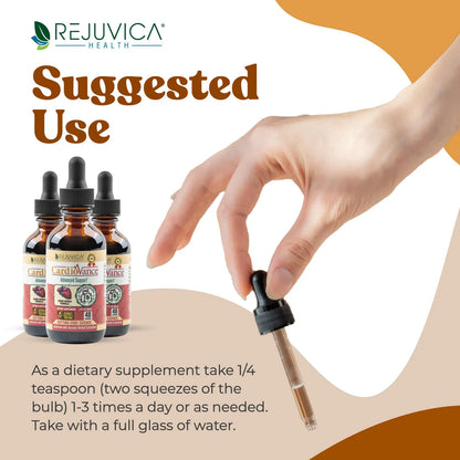 CardioVance Suplemento Líquido Para Apoyo Cardíaco Con Ingredientes Naturales