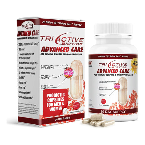 Probióticos TriActive Biotics 20 Mil Millones UFC Salud Digestiva E Inmunológica