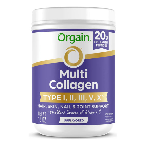 Polvo Hidrolizado De Colageno Multiple 20 Gramos Para Piel Cabello Y Articulaciones Con Vitamina C