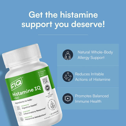Bloqueador De Histamina DAO 60 Cápsulas Apoyo Inmunológico Y Digestivo