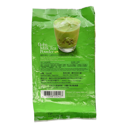 Té En Polvo Verde Con Leche Boba 694 Gramos Bolsa Greenmax Sabores Exquisitos