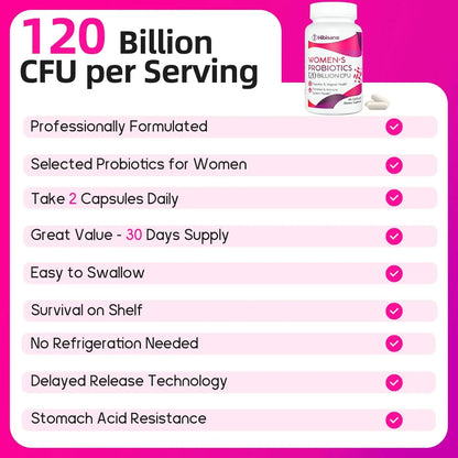 Complemento Menopausia Mujer 120 Millones Ufc Probiótico Alivia Sofocos Salud Intestinal