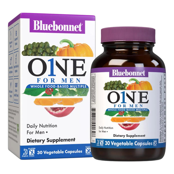 Nutrition One For Men Multivitaminico Alimentos Integrales 30 Capsulas Vegetales Sin Gluten
