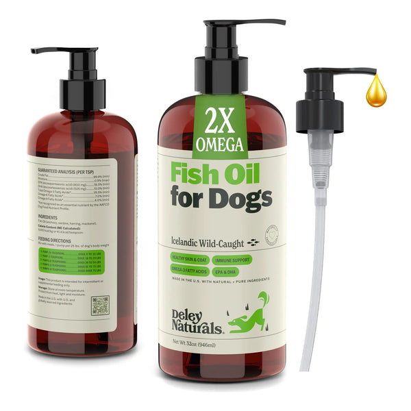 Aceite De Pescado Salvaje Para Perros 946 Ml Omega 3 6 9 Reducir Picazon Y Mejorar Pelaje