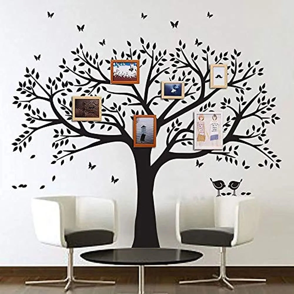 Calcomanía Árbol Genealógico Gigante Decoración Pared Vinilo Familiar
