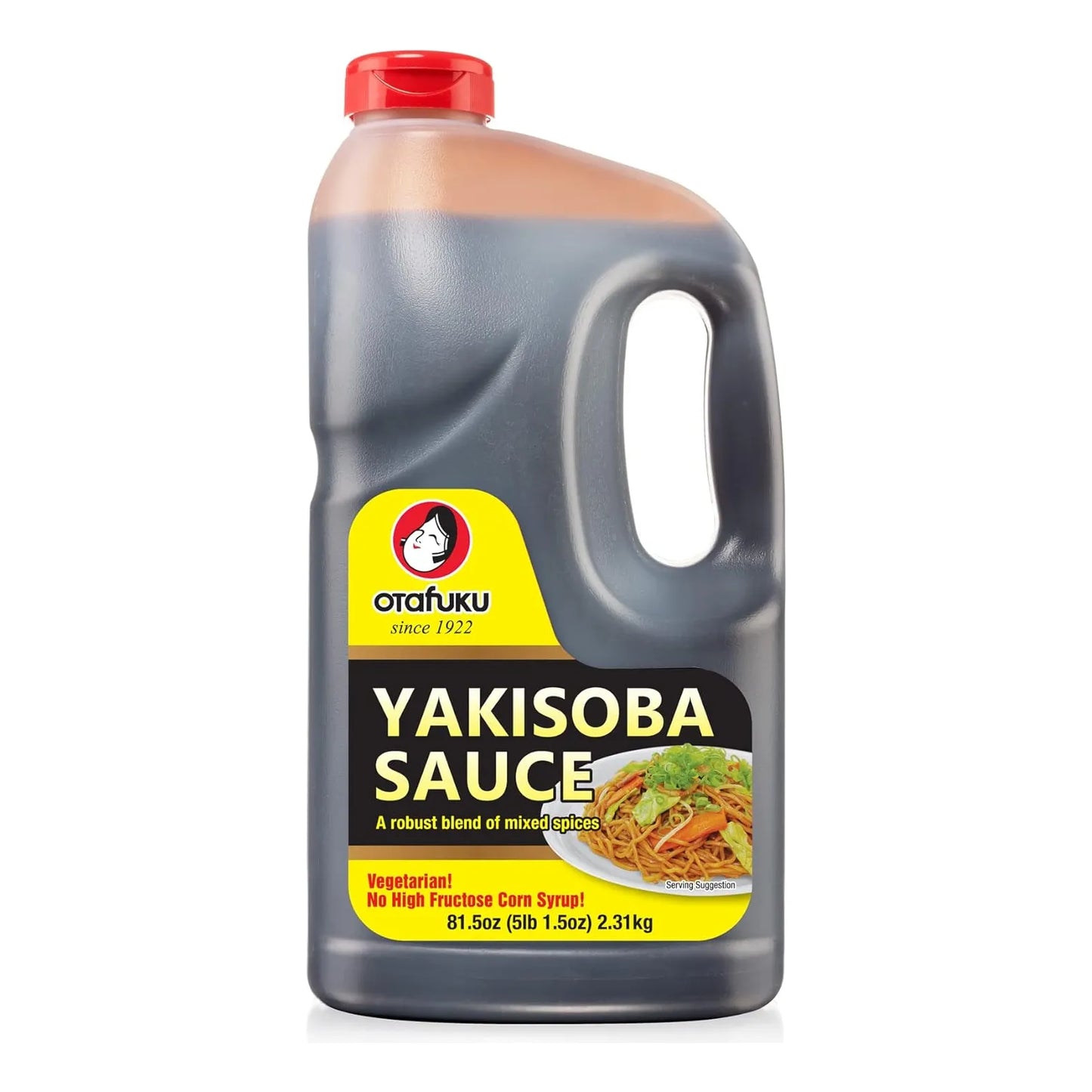 Salsa Yakisoba Vegana Autentico Sabor Umami 2.4 Litros Somos Importaciones Gold