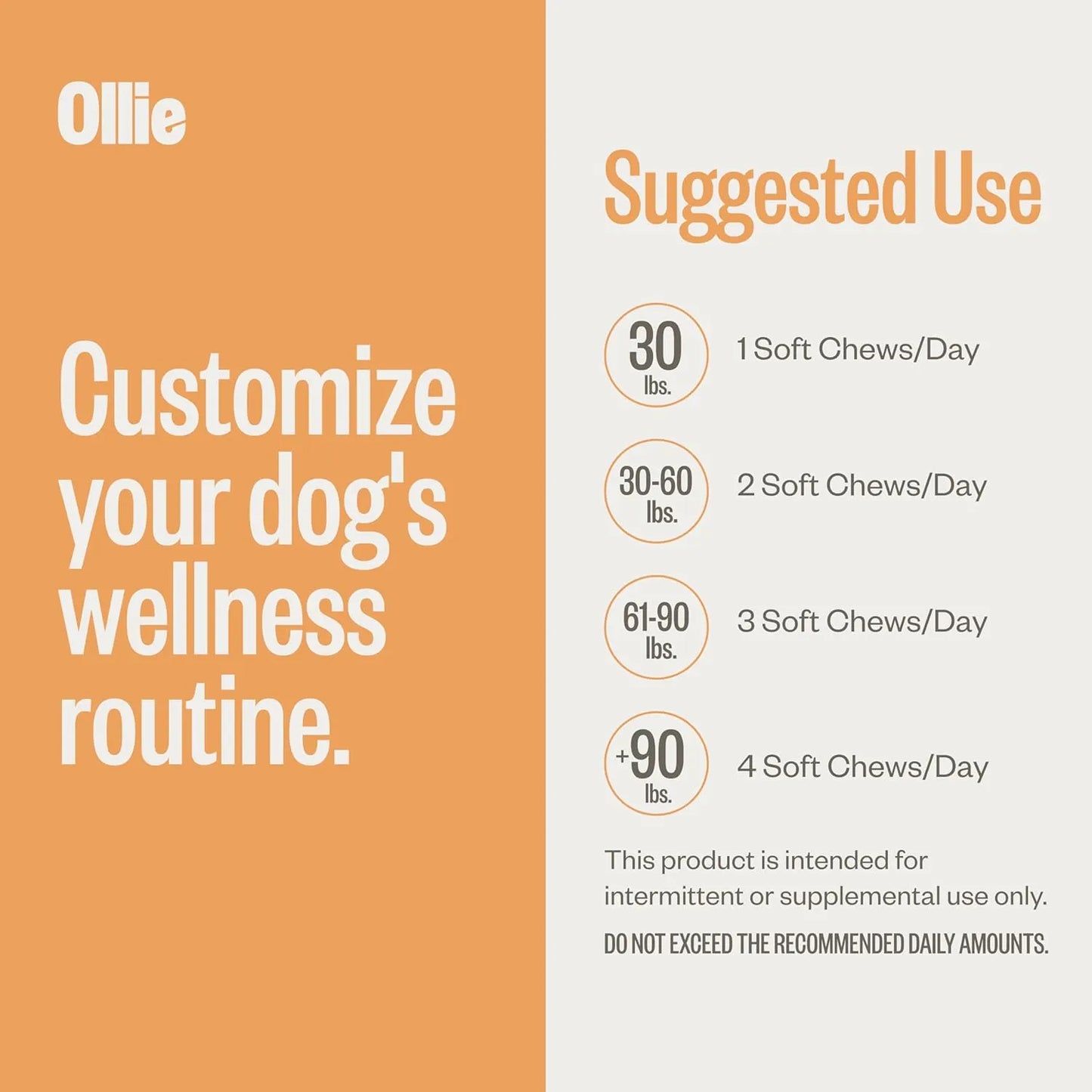 Suplemento Piel Pelaje Perro Alivia Irritacion Promueve Brillo Ollie 60 Unidades