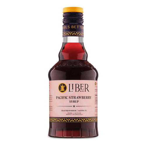 Sirope Natural De Fresa Del Pacifico 360 Ml Sabor Delicioso Importado