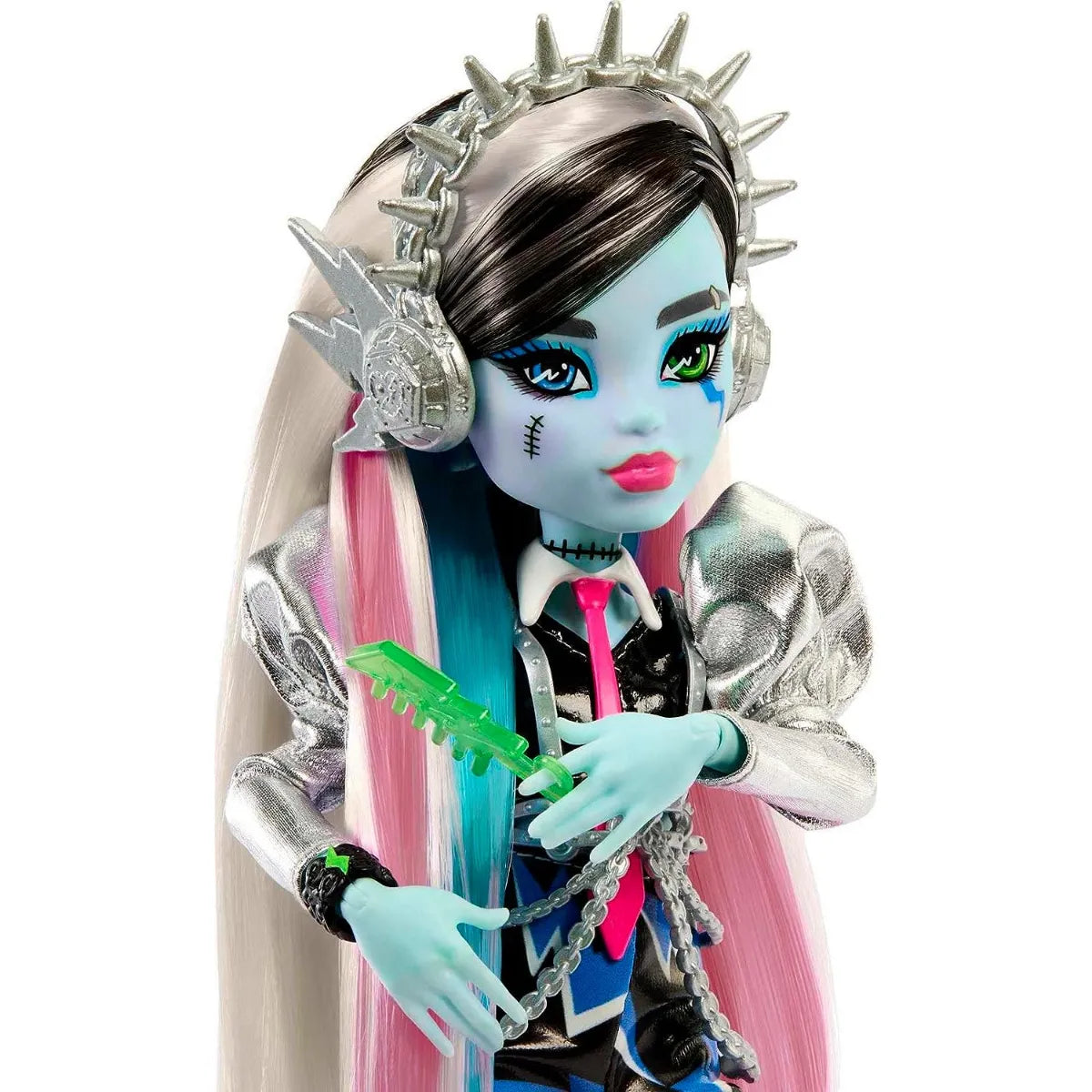 Muñeca Monster High Frankie Stein Amped Up Mattel Hhk53 Creatividad Y Diversión Garantizada
