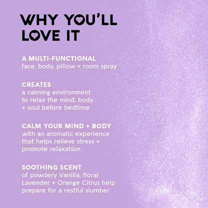 Spray Para Dormir Manzanilla Lavanda Aroma Relajante Sueño Profundo
