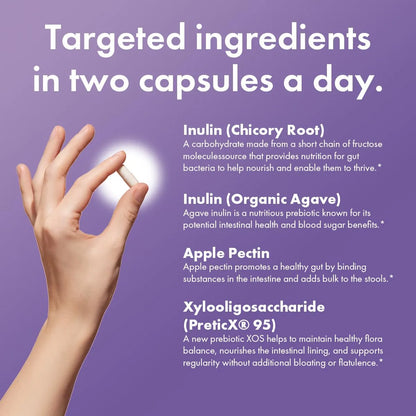 Fibra Prebiótica 4 Ingredientes Inulina Pectina Salud Intestinal Sistema Inmunológico