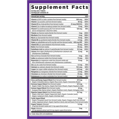 Multivitaminas Every Woman 30 Comprimidos Energía Y Bienestar