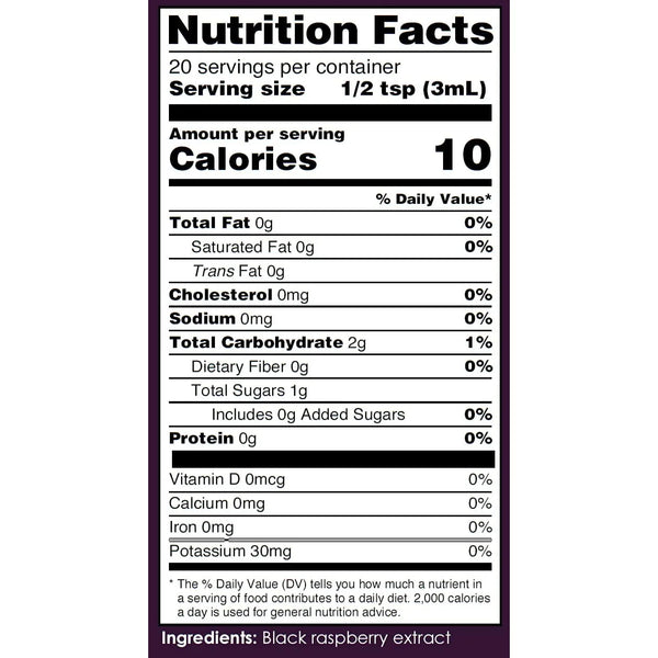 Extracto De Frambuesa Negra Oregon 100 Autentico BerriHealth 100 Ml Vegano Sin Gluten