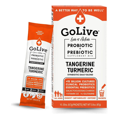 Mezcla De Probióticos Y Prebióticos 120g Salud Intestinal 15 Mil Millones UFC Sin Refrigerar