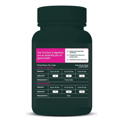 Capsulas De Salud Intestinal Para Perros Y Gatos Vetriscience 120 Unidades Apoya Digestión Y Bienestar