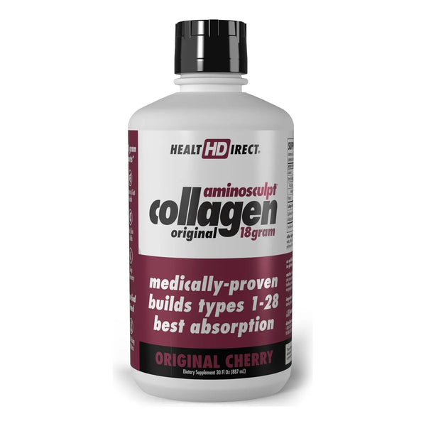 Colágeno Líquido Premium Para Mujeres Piel Cabello Uñas Fuertes Sabor Cereza