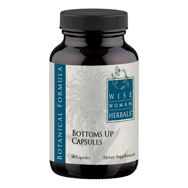 Cápsulas Naturales Bottoms Up Wise Woman Herbals 90 Unidades Soporte Venoso