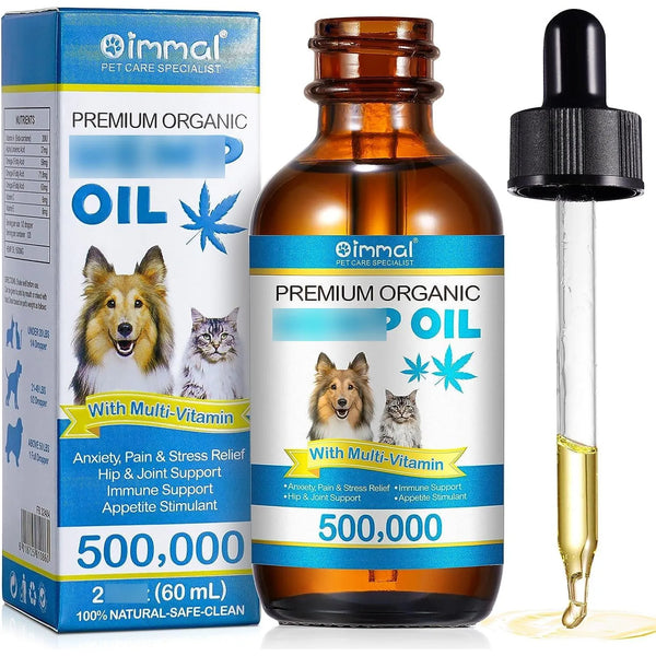 Aceite Orgánico Para Perros Alivio Dolor Articular Piel Y Ansiedad 65 Ml