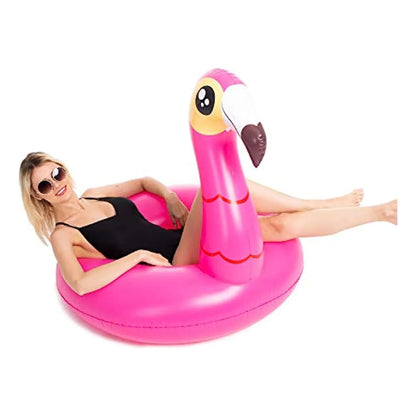 Flotador Inflable Joyin Flamencos Y Unicornios Diversion Segura En Piscina