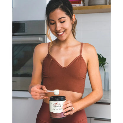 Polvo Intestinal Saludable Sabor Baya Con L Glutamina 30 Porciones