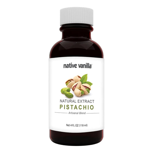 Extracto De Vainilla Sabor Pistacho Native Vanilla 4 Onzas Para Postres Y Bebidas