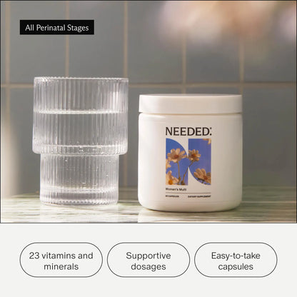 Multivitamínico Diario Para Mujer 23 Vitaminas Minerales Antioxidantes Energía Y Belleza