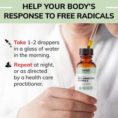 Fórmula Orgánica Antiinflamatoria Con Cúrcuma Jengibre Boswellia Vegano Sin OMG