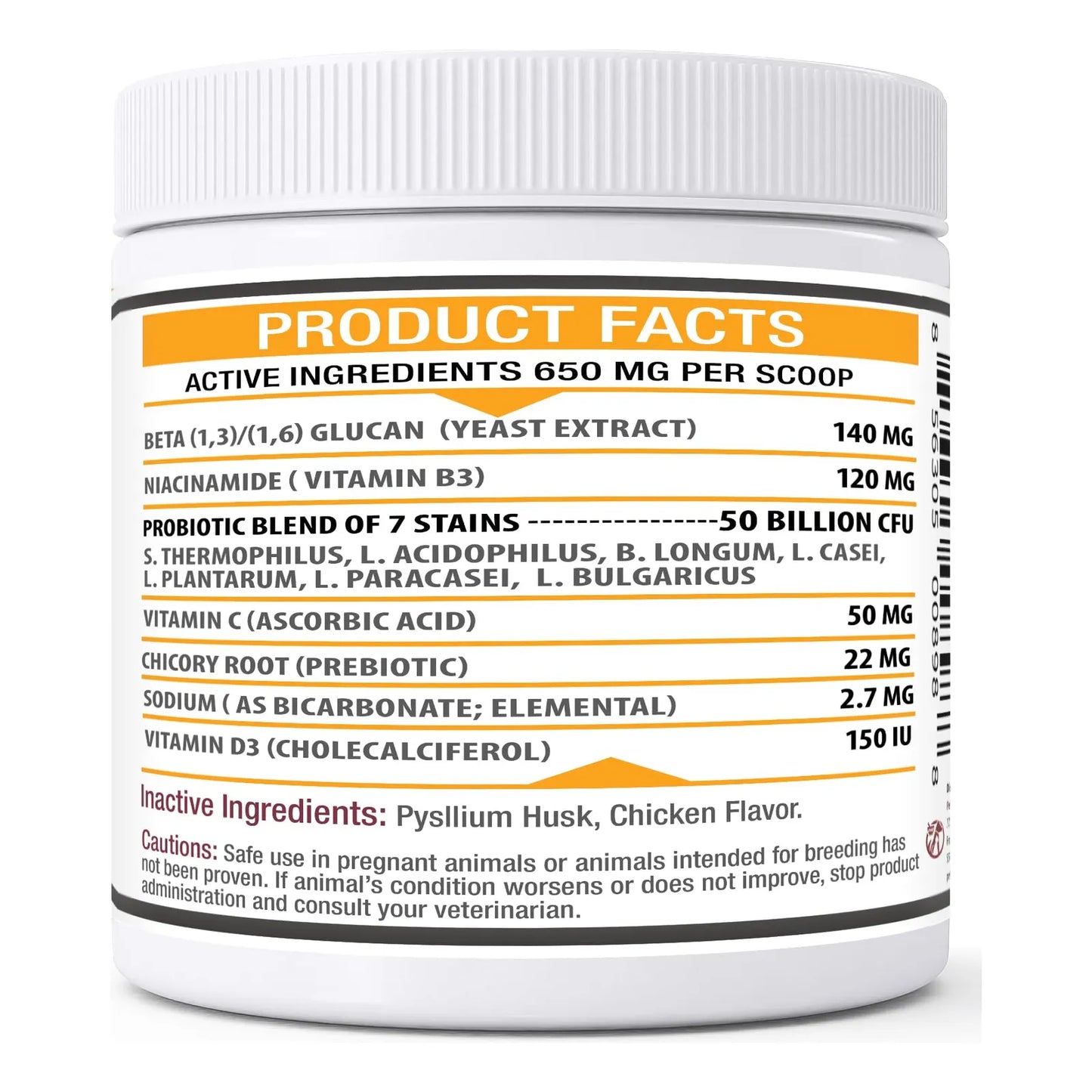 Azovast Powder Suplemento Renal Para Perros Y Gatos 4 Onzas Sabor Pollo