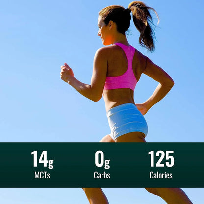 Aceite MCT Orgánico Natural Force Prensado En Frío 946 Ml Energía Keto Y Paleo