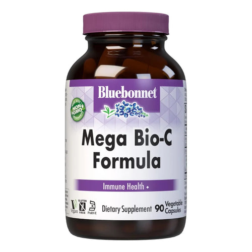 Capsulas Vegetales Vitamina C Tamponada Alta Potencia 750 Mg Con Bioflavonoides Vegano