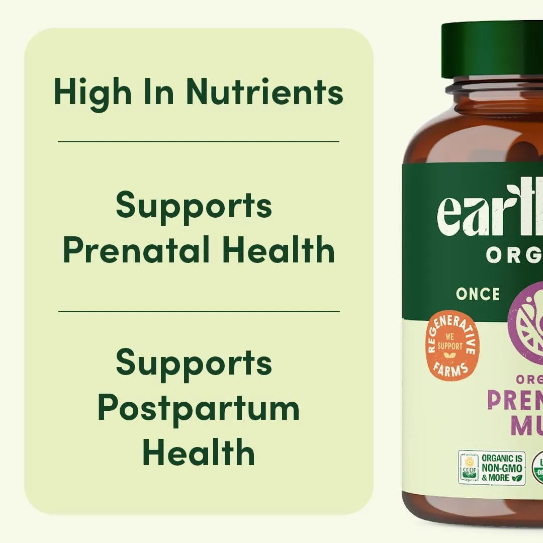 Vitaminas Prenatales Diarias Con Folato Metilado Y Hierro 60 Unidades