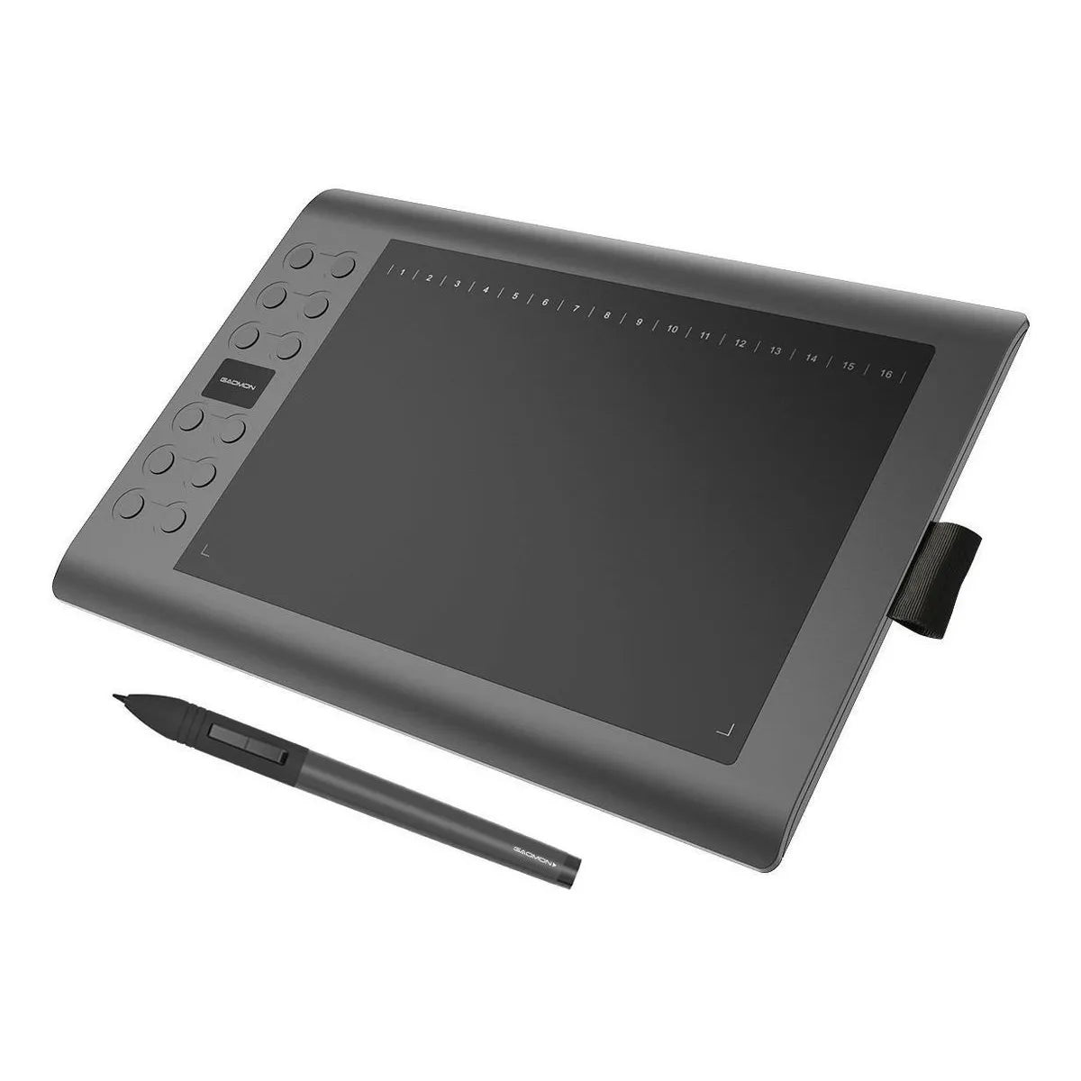 Tableta Digitalizadora Gaomon M106k Negra Dibujo Preciso Y Creativo