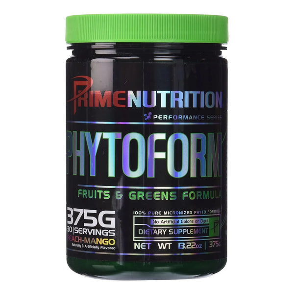 Frutas Y Verduras En Polvo Melocotón Mango 375g 30 Porciones Phytoform