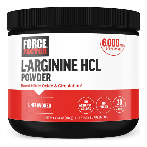 L Arginina HCL En Polvo 6000 Mg Mejora Circulación Y Bomba Muscular