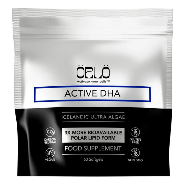 Aceite De Algas Omega 3 Dha Epa 60 Cápsulas Triple Potencia Orlo DHA Vegano