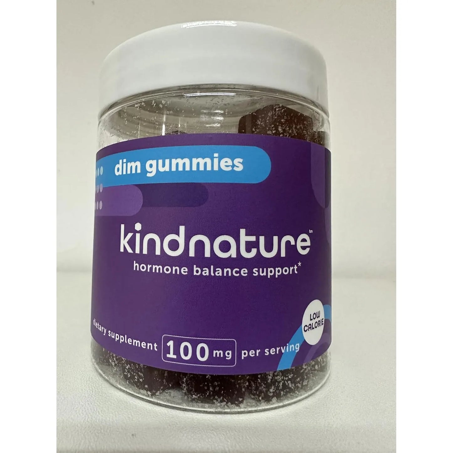 Gomitas DIM 100 Mg Sabor Uva Equilibrio Hormonal Natural Vegano Sin Gluten