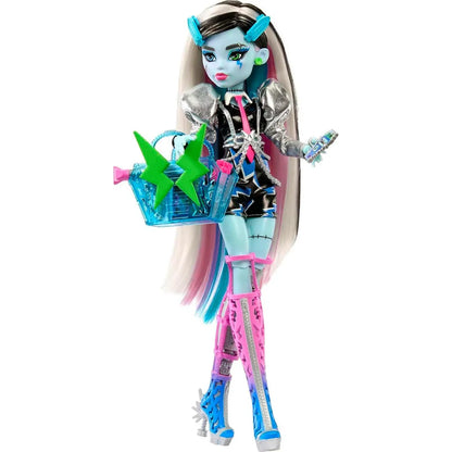 Muñeca Monster High Frankie Stein Amped Up Mattel Hhk53 Creatividad Y Diversión Garantizada