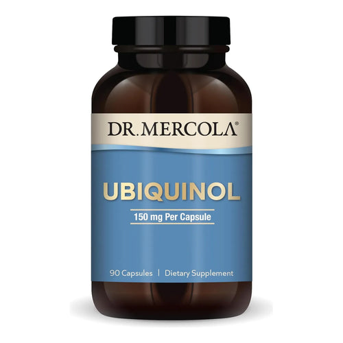 Ubiquinol 150 Mg Dr Mercola Suplemento Energía Antioxidante 90 Cápsulas
