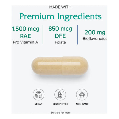 Multivitaminico Para Mujeres 180 Capsulas Vegetarianas Energia Y Vitalidad