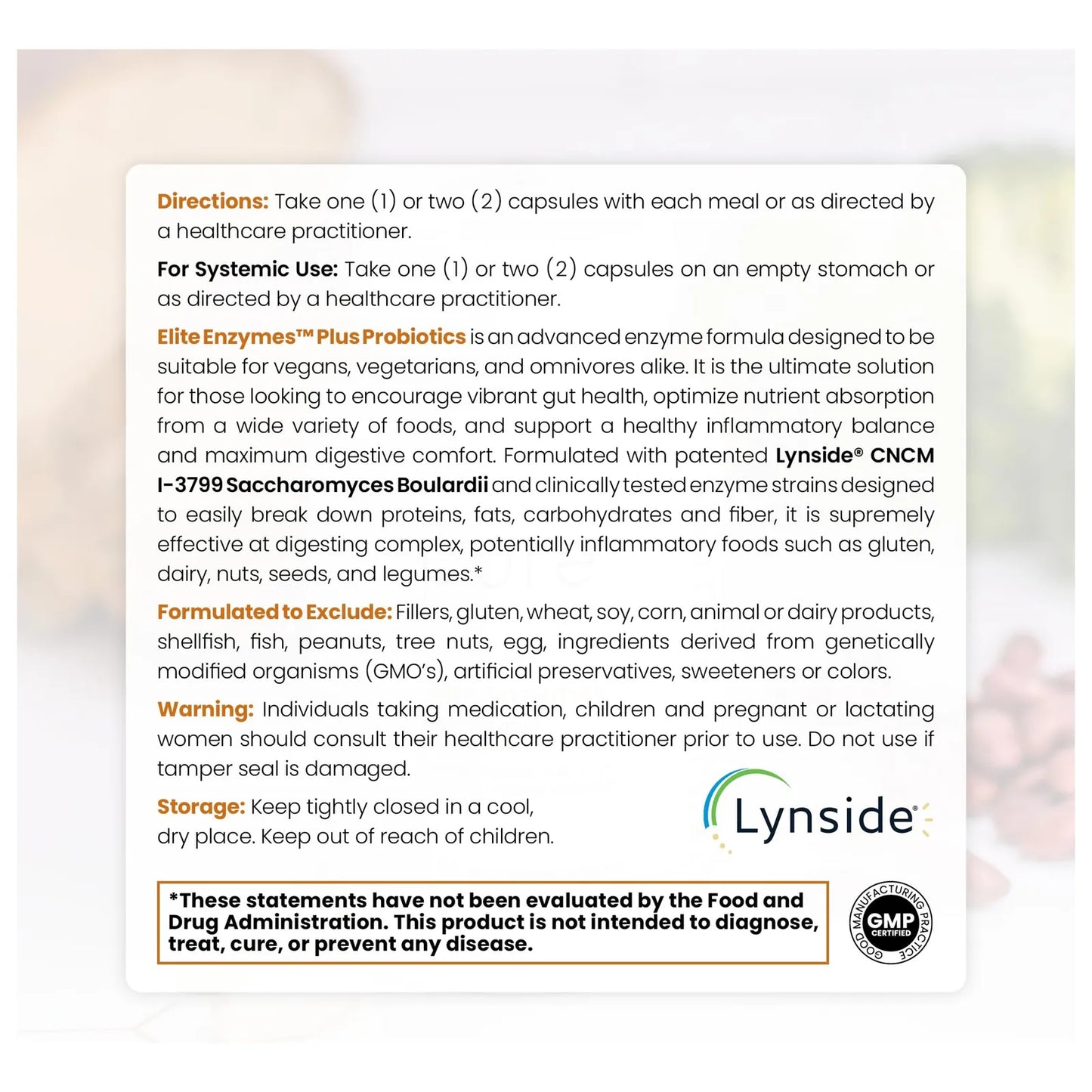 Elite Enzymes Enzimas Digestivas Extra Fuertes Con Saccharomyces Boulardii Para Digestión Y Salud Intestinal