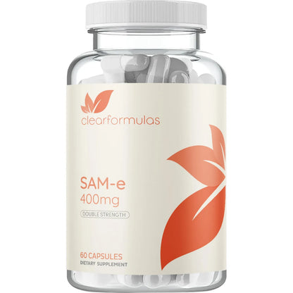SAM E 400 Mg Suplemento Bioactivo Para Higado Y Estado De Animo Vegano Sin Gluten