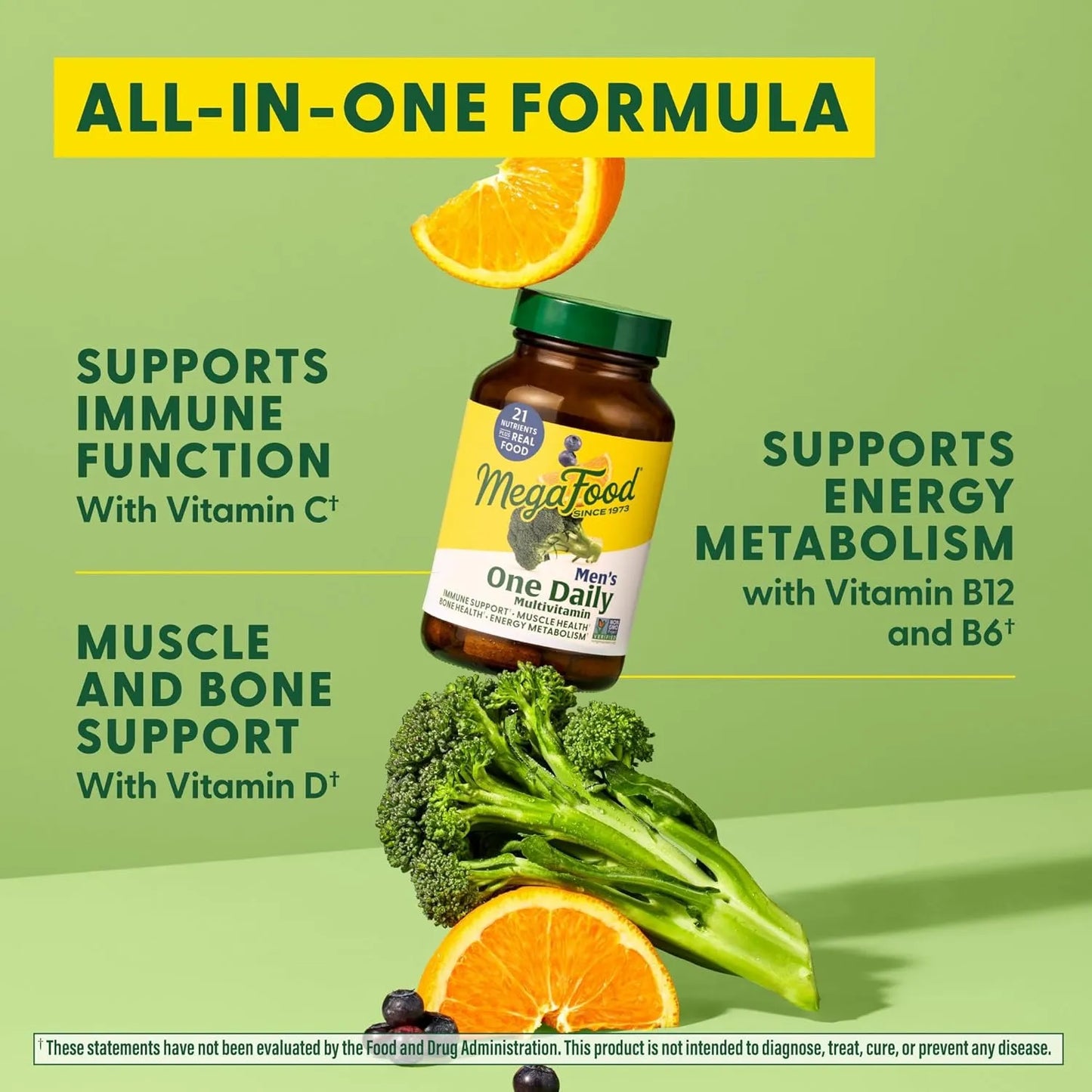 Tabletas Energizantes Multivitamínico Para Hombres Con Vitaminas B12 B6 D3 Y Zinc
