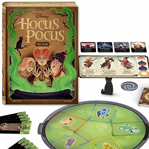 Juego De Mesa Disney Hocus Pocus Ravensburger Diversion Magica Familiar