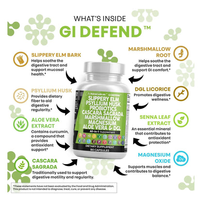 Digestivo Prebiótico Con Cáscara Sagrada Salud Intestinal Probióticos Magnesio