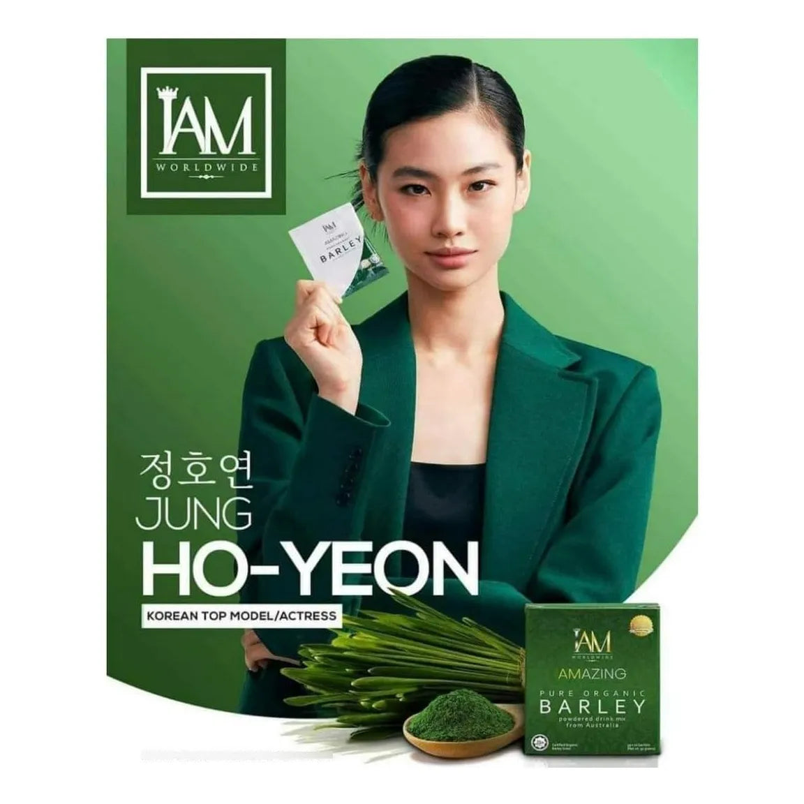 Bebida En Polvo De Cebada Pura Australiana 3 Cajas IAM Amazing Pure Barley Nutricion Completa